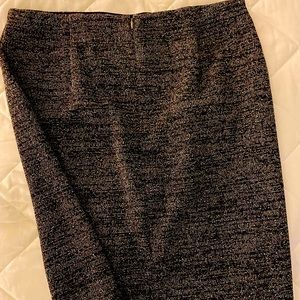 Salt & Pepper Pencil Skirt